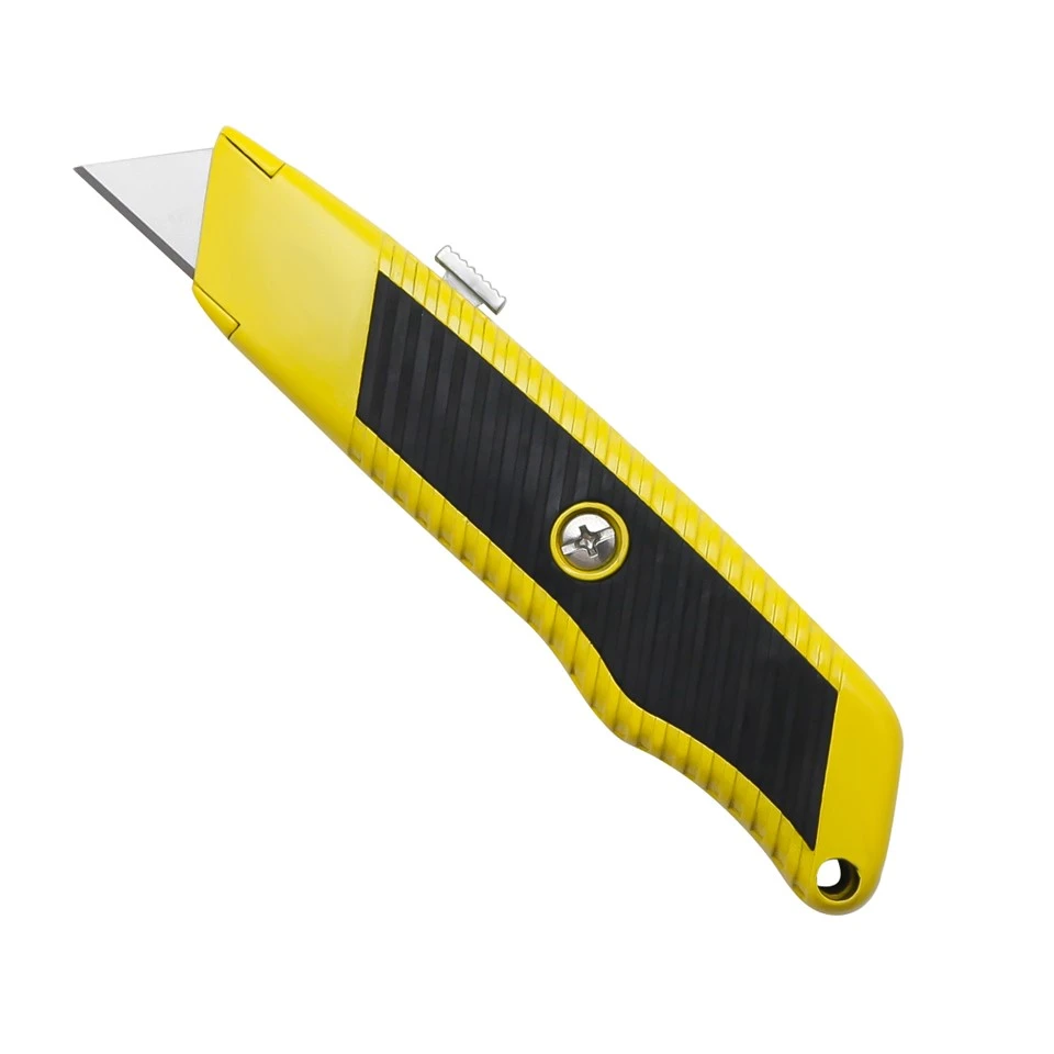 Rubber Grip Retractable Utility Knife